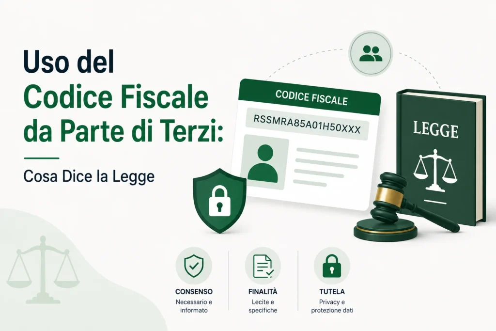 codice fiscale terzi normativa
